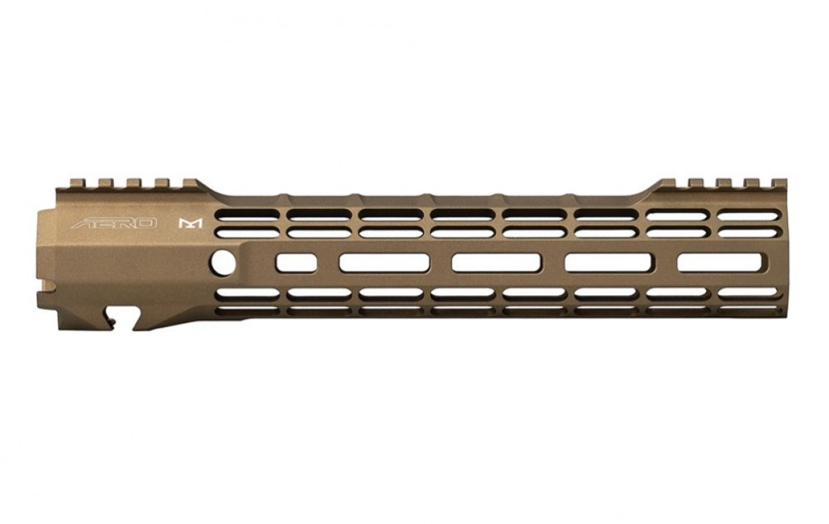 AR15 10.3" ATLAS S ONE MLOK Handguard Burnt Bronze Cerakote