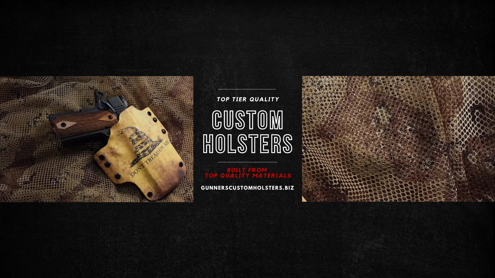 Hero Banner - Custom Holsters