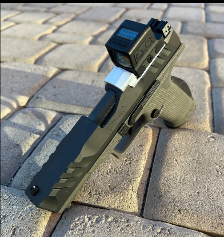 Calculated Kinetics RMR Optic Plate For Walther PDP 2.0 & F-Series - Fits Holosun 407C/507C/508T, Trijicon RMR