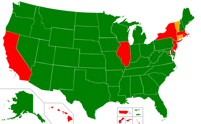 States Allowing Suppressors