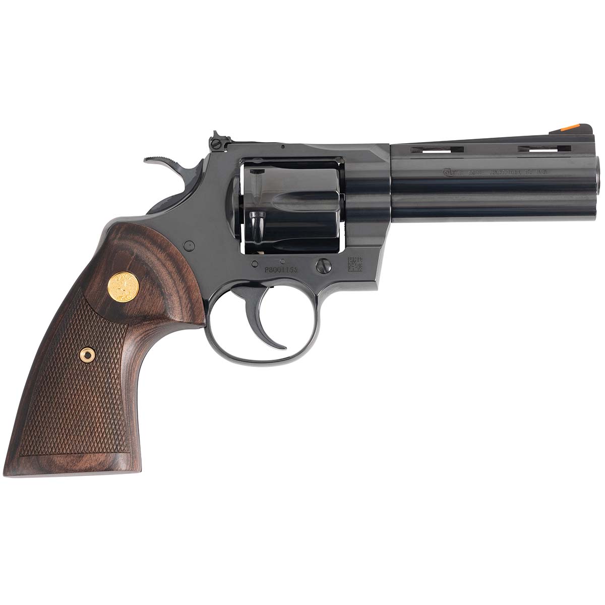0206318969539 Colt Mfg Python 357 4 25 BL WL Revolvers