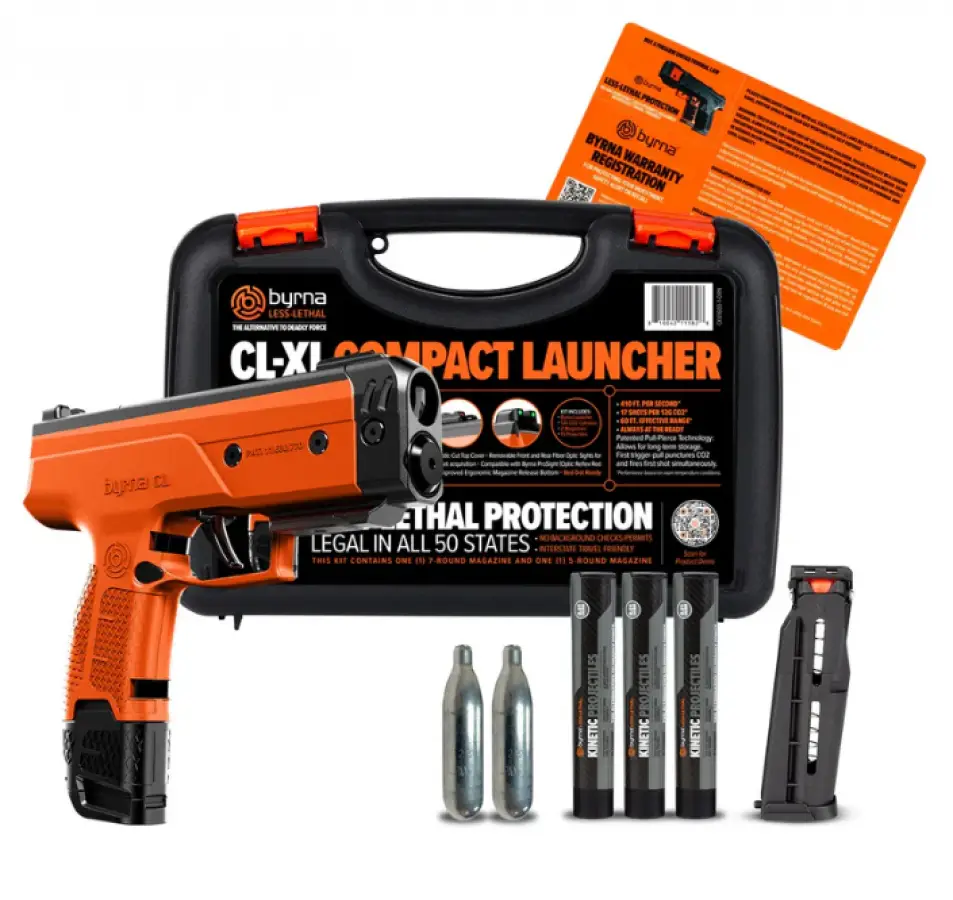Byrna Compact XL Launcher Kit Orange