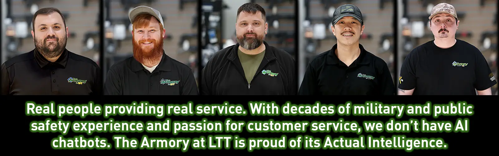 Real People, Real Service Banner AD