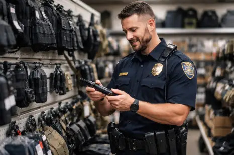Police Supplies Mini-Banner Right