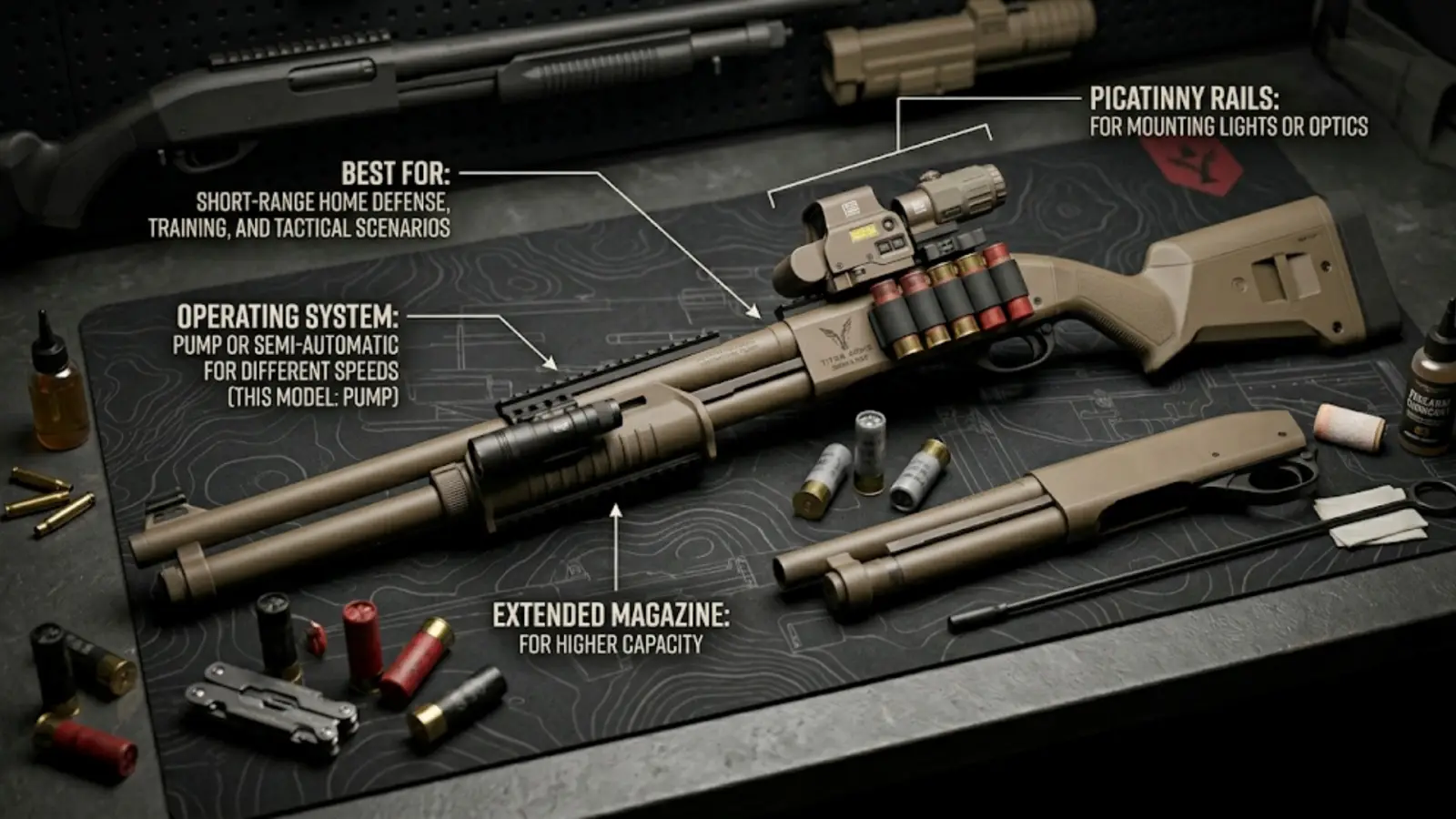 Tactical shotguns