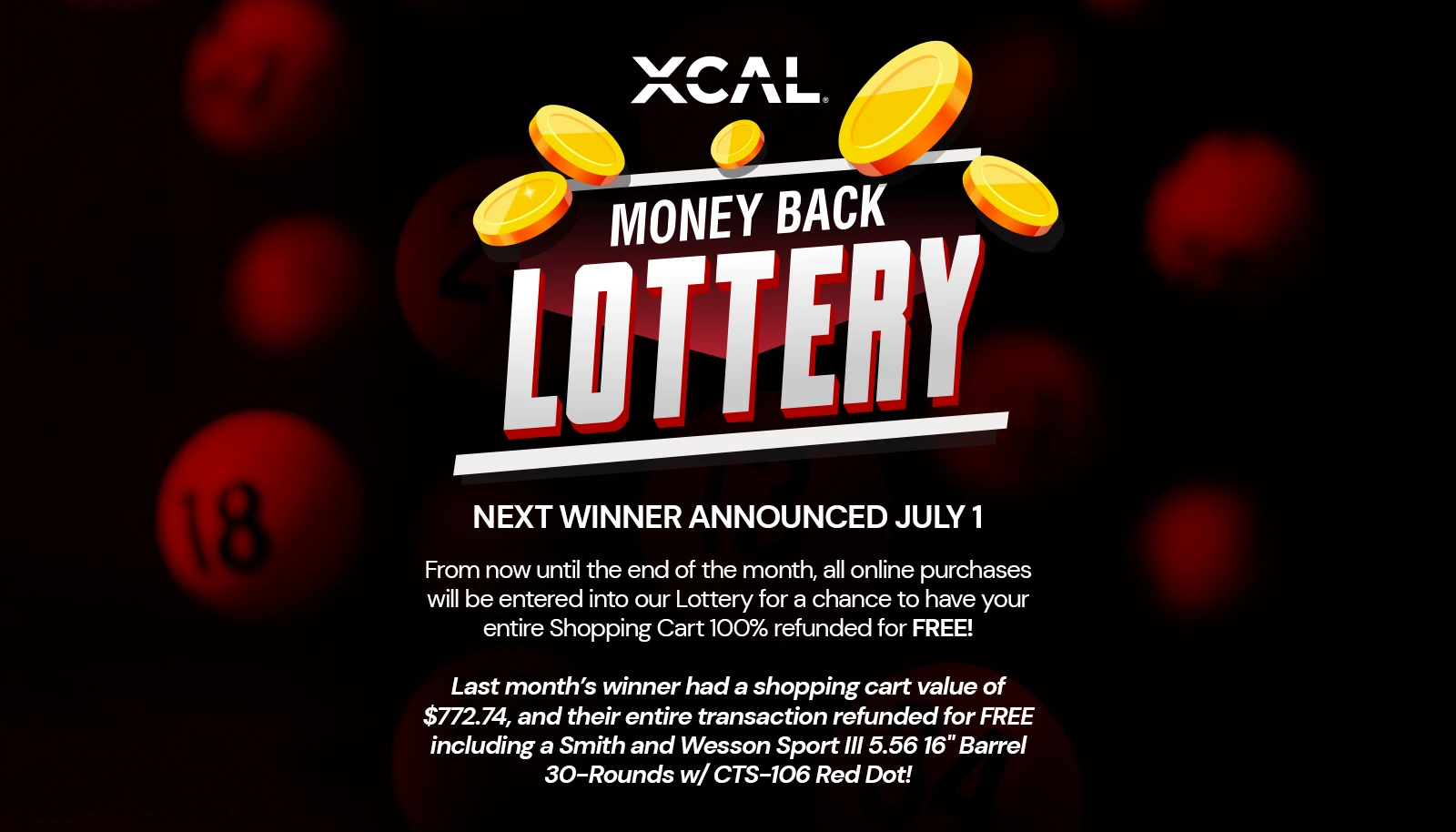 XCAL TESTING BANNER