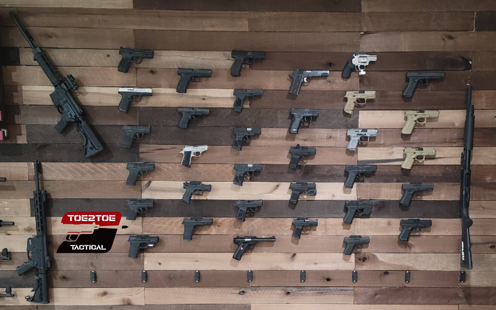 Wall of fun - All your self-defense needs in one place!