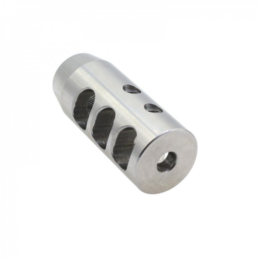 AR15 Compact 2 Hole Top Muzzle Brake 1/2x28 | Black Diamond Armory