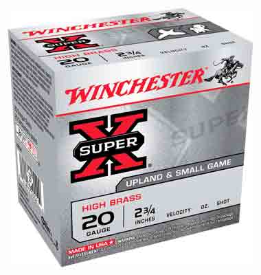 WINCHESTER SUPER-X 20GA 2.75" 25RD 10BX/CS 1220FPS 1OZ #7.5-img-1