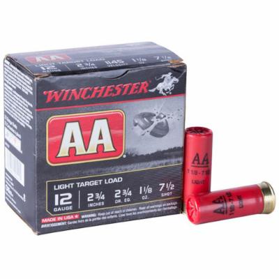 Winchester Ammo AAHLA127 AA Lite Handicap 12 Gauge 2.75" 1 oz 7.5 Shot 25 B-img-1