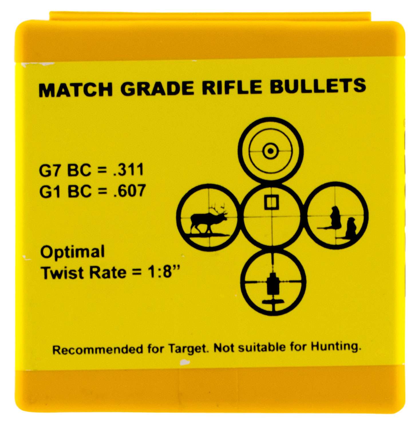 Berger 6 mm 105 Hybrid Target Bullet 100/Box-img-1