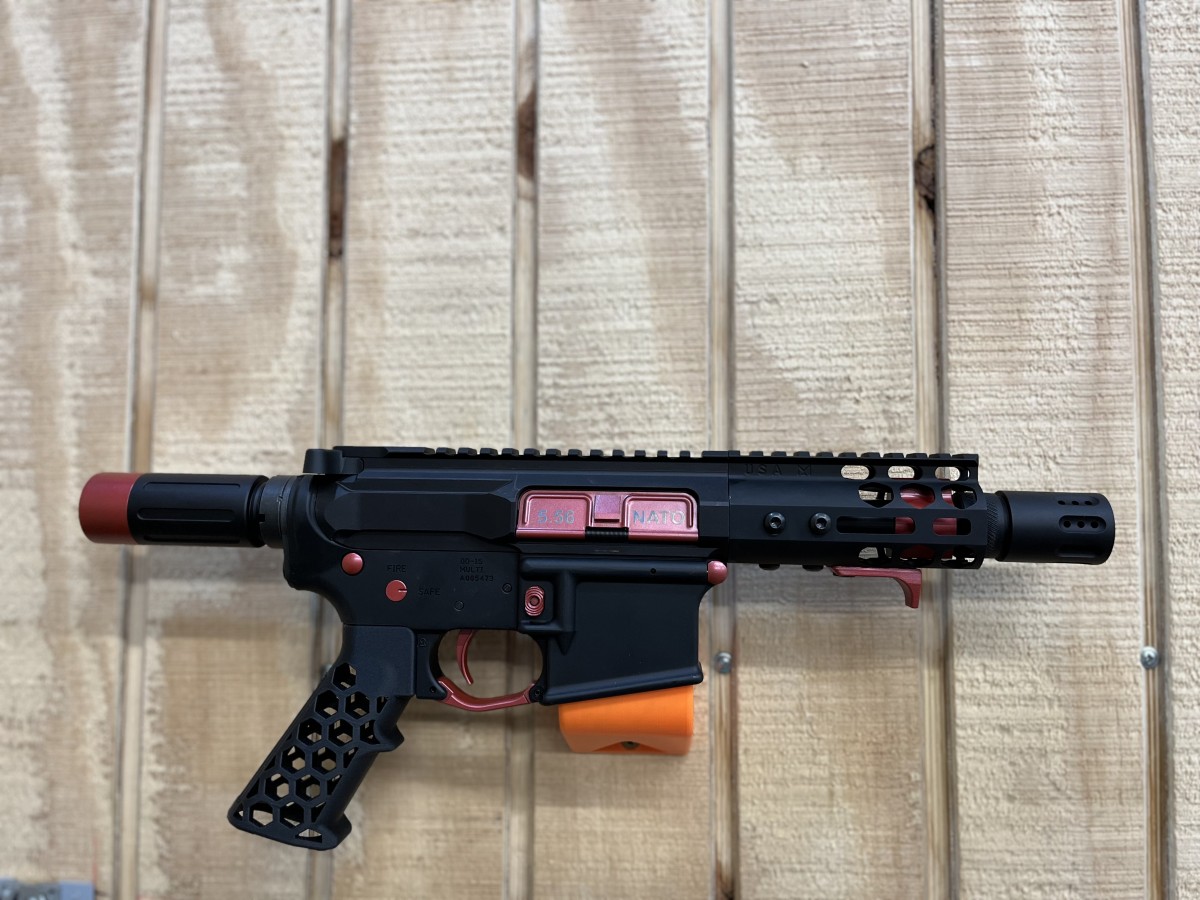 Delta Team Tactical, DD-15 Pistol is chambered in .223/5.56 with a 5? bar-img-0