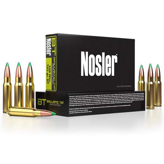 Nosler Ballistic Tip Hunting 270 Win 130 gr 20 rd box-img-1