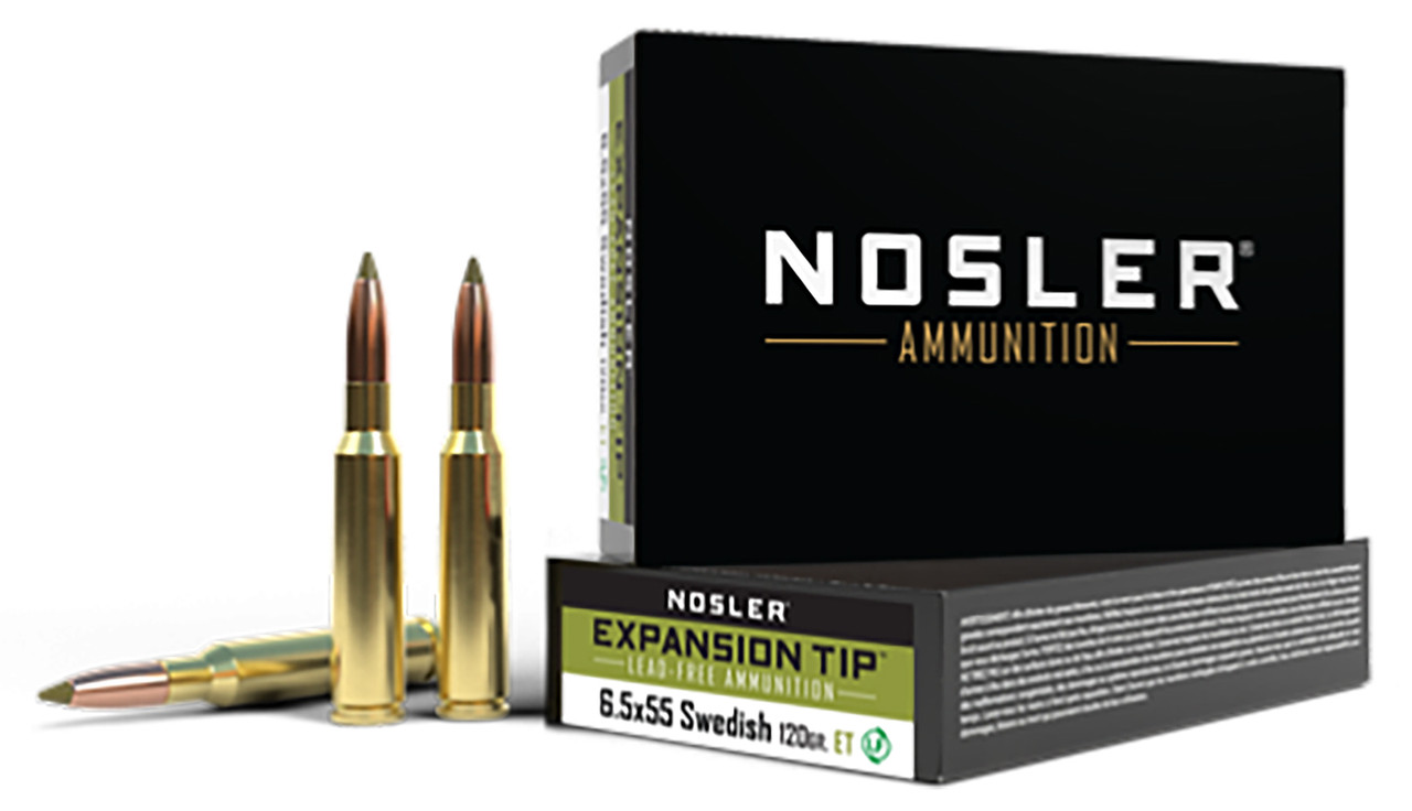 Nosler E-Tip 6.5X55 Swedish 120G ET  20rd Box-img-0