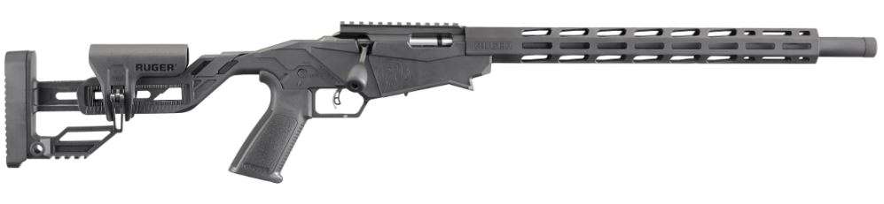 Ruger Precision Rimfire 22 LR 18" 10+1 Black Hard Coat Anodized Adjustable-img-1