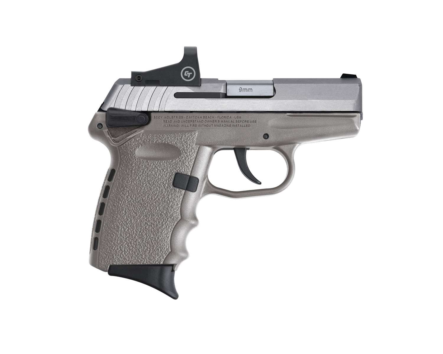 SCCY Industries CPX-1TTSGRD CPX-1 RD 9mm Luger 3.10" 10+1 Stainless Steel S-img-1