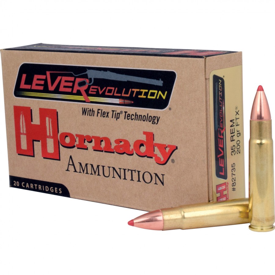 Hornady LEVERevolution 35 Remington 200 gr Flex Tip eXpanding 20rd Box-img-1
