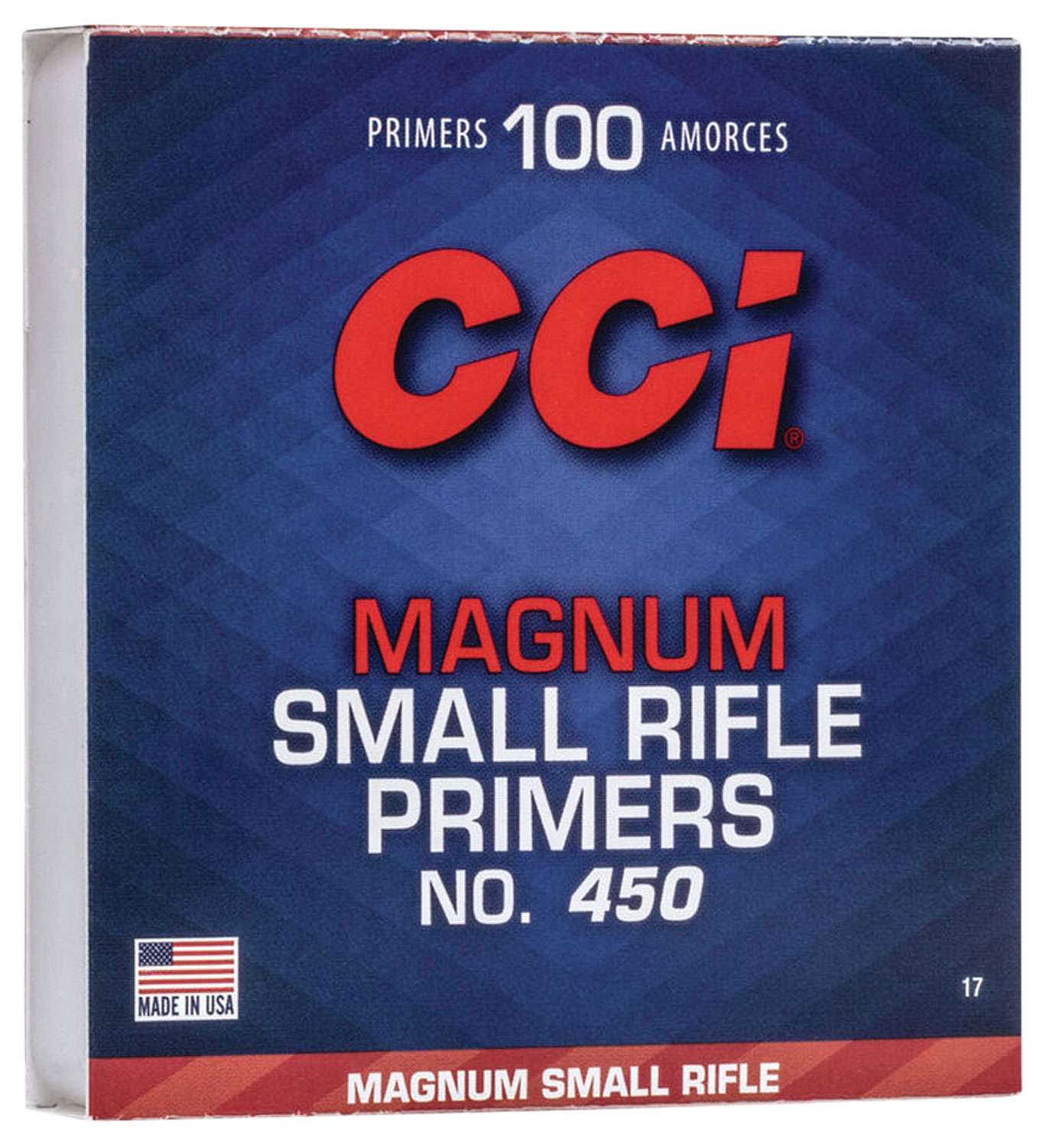 CCI  Magnum Rifle No. 450  100 Per Box 10 Boxes Per Case Total 1000-img-1