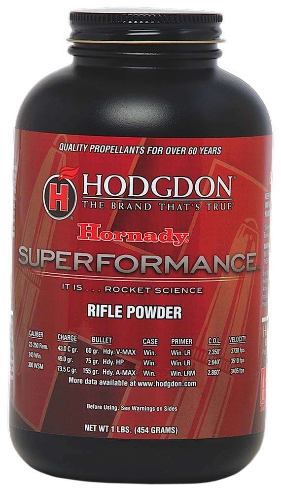 Hodgdon HSP1 Superformance Smokeless Rifle Powder 1 lb-img-1