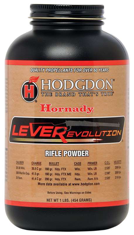 Hodgdon LEVERevolution Smokeless Rifle Powder 1 lb-img-1