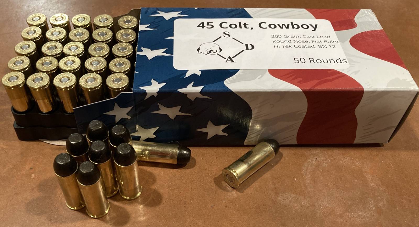 SDA 45 Long Colt (Cowboy) Lead RNFP, USA/Vet Made-img-0
